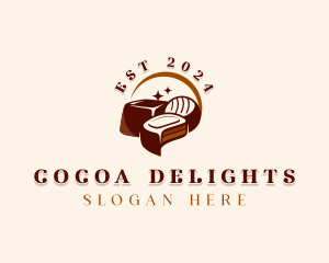 Gourmet Chocolate Candy logo design