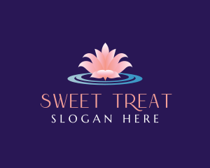 Lotus Flower Wellness Logo