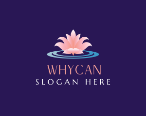 Lotus Flower Wellness Logo