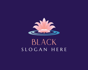 Floral - Lotus Flower Wellness logo design