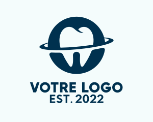 Oral Care - Dental Plant Orbit logo design