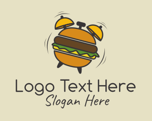 Hamburger Alarm Clock Logo