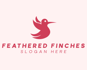 Hummingbird Aviary Bird logo design