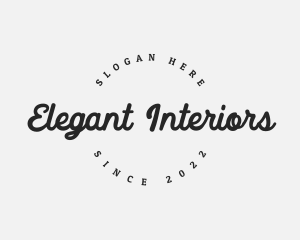 Elegant Cursive Business logo design