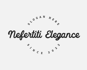 Elegant Cursive Business logo design