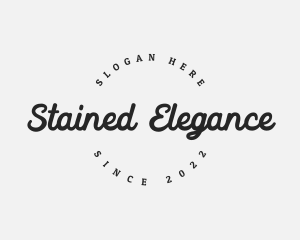 Elegant Cursive Business logo design