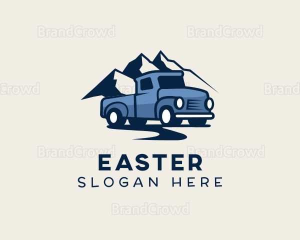 Road Mountain Truck Logo