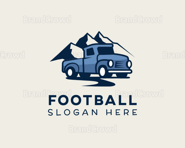 Road Mountain Truck Logo