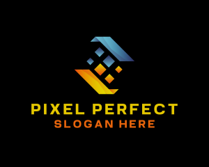 Digital Pixel Software logo design