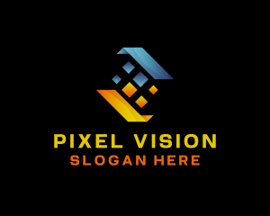 Digital Pixel Software logo design