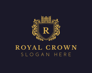 Royal Shield University logo design