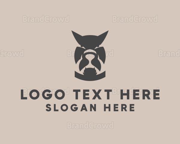 Doberman Dog Breeder Logo