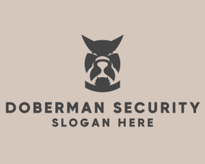 Doberman Dog Breeder  logo design