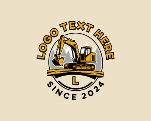 Industrial - Excavator Contractor Builder logo design