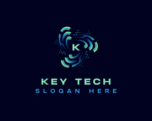 Technology Cyber Digital logo design