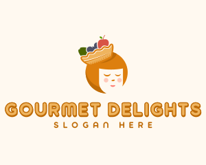 Fruit Basket Cafeteria logo design