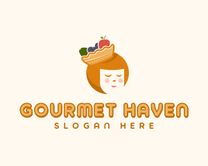 Fruit Basket Cafeteria logo design