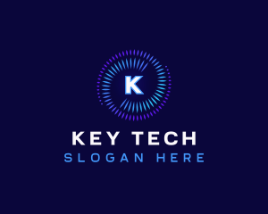 Cyber Spiral Tech logo design