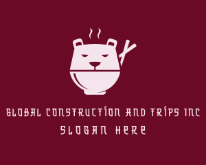 Bear Ramen Bowl Logo