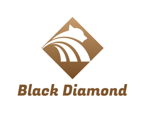 Gradient Diamond Luxury logo design