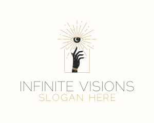Visionary - Astrological Psychic Eye logo design