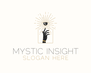 Astrological Psychic Eye logo design