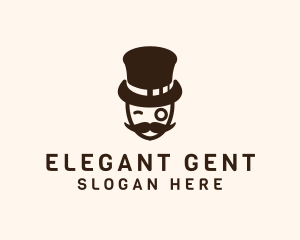 Classy Gentleman Hat logo design