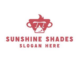 Sunglasses - Monkey Sunglasses Fashion logo design