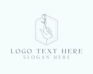 Massage - Tulip Floral Decorator logo design