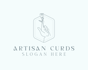 Tulip Floral Decorator logo design