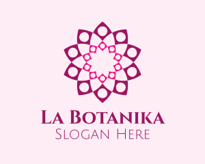 Decorative Flower Pattern Logo