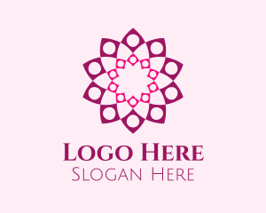 Decorative Flower Pattern Logo