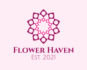 Decorative Flower Pattern logo design