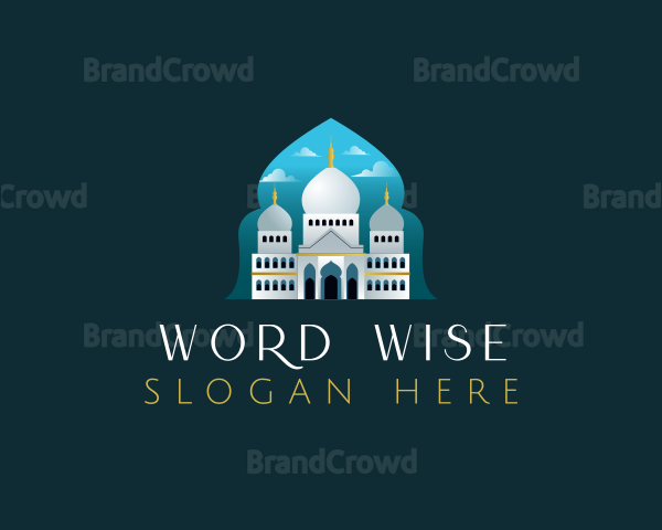 Islamic Mosque Temple Logo