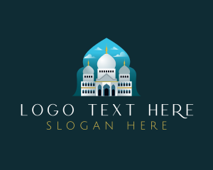 Islamic Mosque Temple logo design