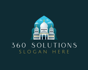 Islamic Mosque Temple logo design