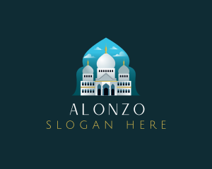 Islamic Mosque Temple logo design