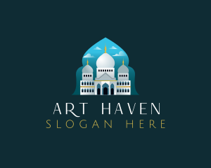 Islamic Mosque Temple logo design