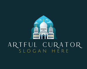 Islamic Mosque Temple logo design