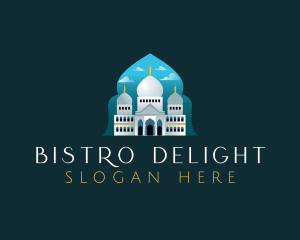 Islamic Mosque Temple logo design