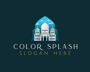 Islamic Mosque Temple logo design