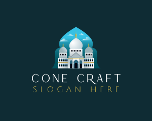 Islamic Mosque Temple logo design