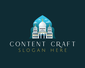 Islamic Mosque Temple logo design