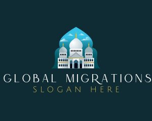 Islamic Mosque Temple logo design