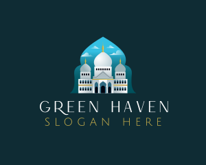 Islamic Mosque Temple logo design