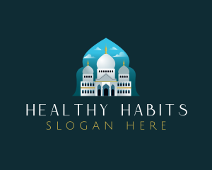 Islamic Mosque Temple logo design