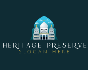 Islamic Mosque Temple logo design