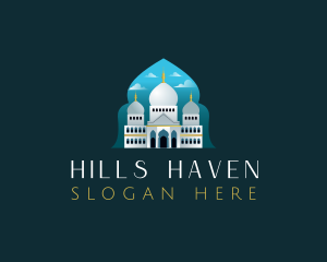 Islamic Mosque Temple logo design