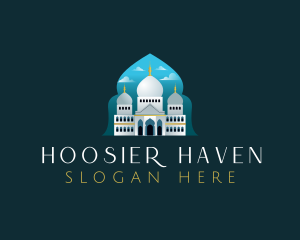 Islamic Mosque Temple logo design