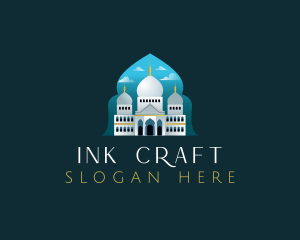 Islamic Mosque Temple logo design